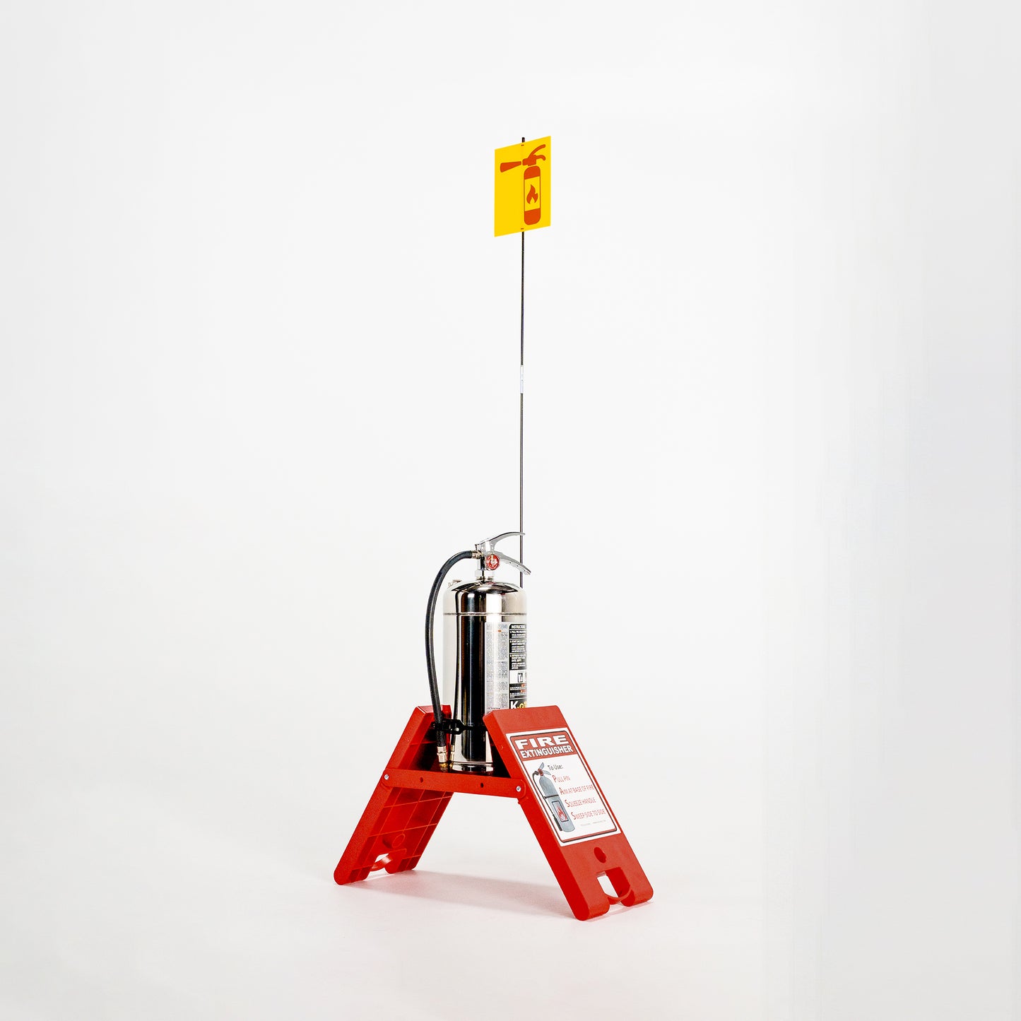 Portable Fire Extinguisher Stand